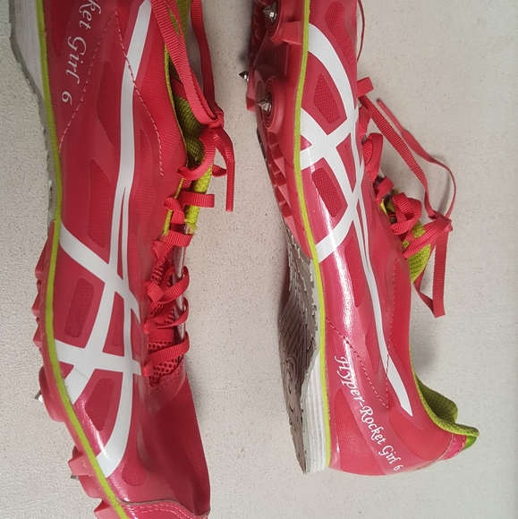ASICS Women's Hyper Rocket Girl 6 Running Shoe, Pa - Picture 2 of 3